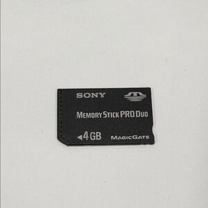 Sony Black Memory Stick PRO Duo 4GB